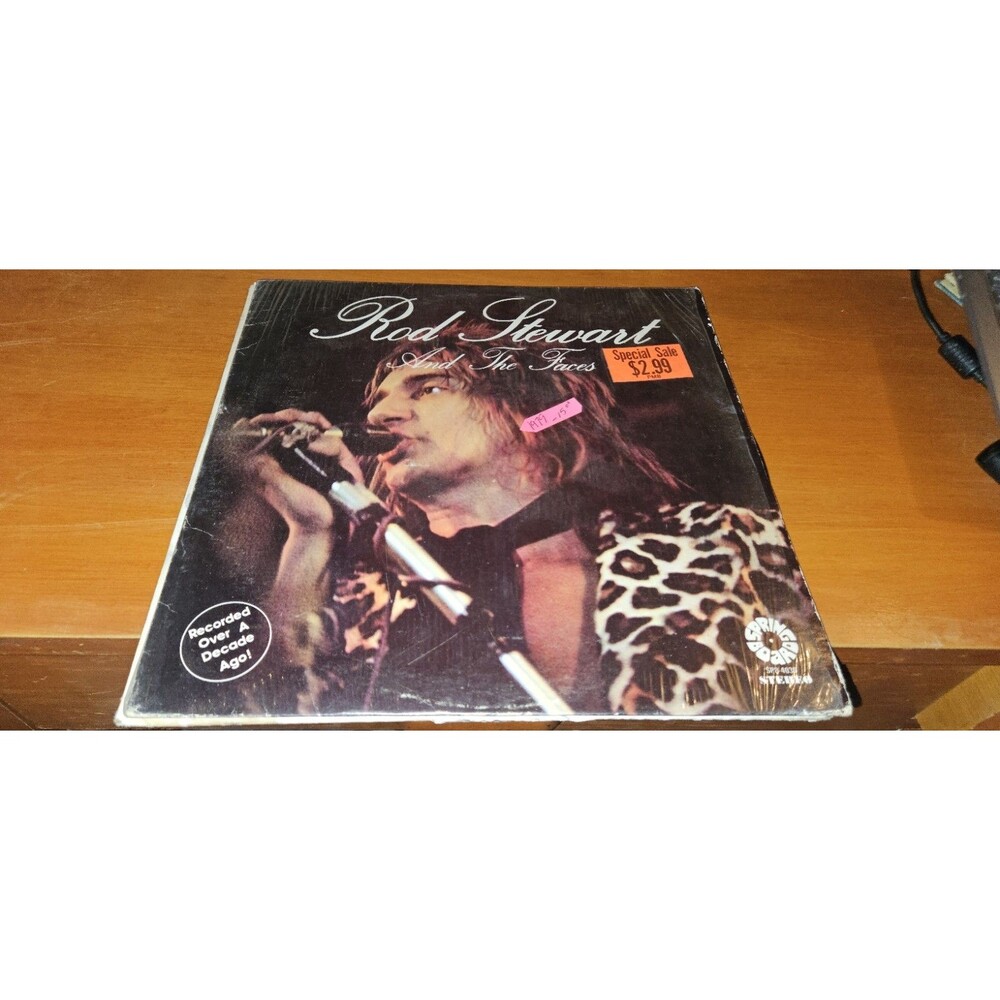 Rod Stewart and the Faces~S/T~EX~Springboard LP~70s Classic Pop Rock~F